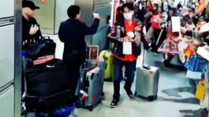 🔔 Теплая встреча Димаша Кудайбергена в аэропорту Дюссельдорфа