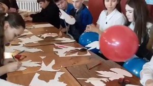 Акция "Голубь мира"