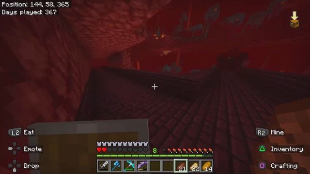 searching for the nether FORTRESS and taking on the HYDRA dragon boss in Minecraft Modded series