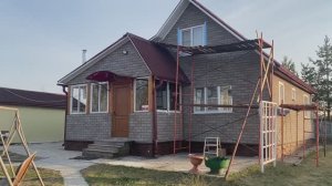 20 соток/ 2часть /фасад Hauberk/ каталонский кирпич/ программа газификации/ огород