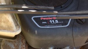 Poulan Pro riding mower for $30..non running...What a MESS!!!