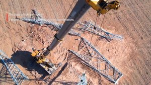 Sany crane video SAC600E