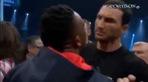 Плюнул в лицо Кличко