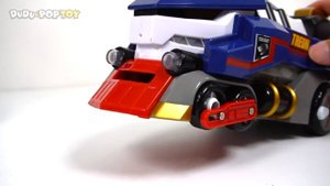 DinoCore Evolution 2! 4 dinosaur combine Ultimate King-Dino transform! #DuDuPopTOY