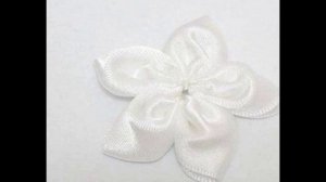 Цветы из лент своими руками. Пошаговый мастер-класс