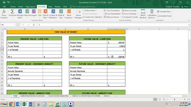 Future Value of a Lump Sum in Excel FAST!