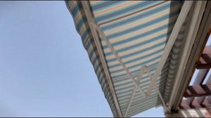 Маркиза CLASSIC. Автоматика SIMU + датчик ветра 3D