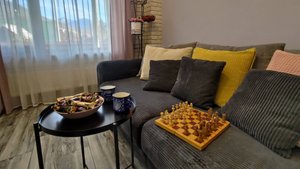 Апартамент студия на Турчинского,89. Красная Поляна. Посуточная аренда. Жить в Горах.