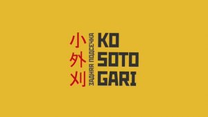 Дзю-До 4-КЮ 3. Ko soto gari (Ко сото гари) - Подсечка под пятку снаружи