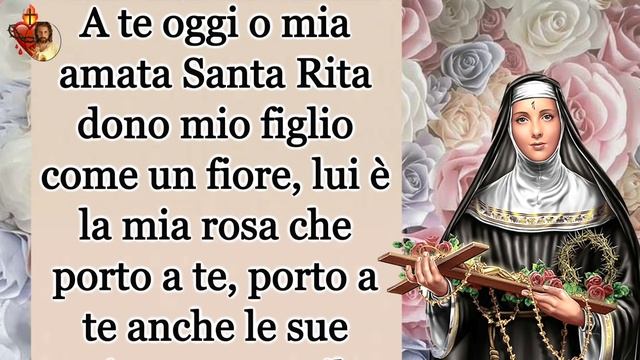 Preghiera a Santa Rita per un figlio
