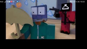 игра в кальмара 1 сезон майнкрафт