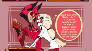 SAYGIDA KUSUR - Alastor x Charlie (Hazbin Hotel Comic) - Türkçe Çeviri