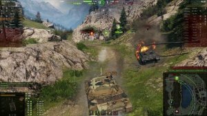 Огнеметный танк TF-4. Тяжелый танк 9 уровня.