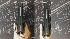 Как работает гирбокс с включенным активным тормозом на Arm-V pro