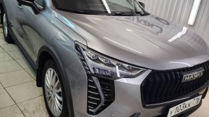 Haval Jolion - забронировали полиуретановой плёнкой капот, фары, ходовые огни и часть крыши