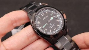 Unboxing Seiko Prospex ‘Black Series Night’ Alpinist SPB337J1 SPB337