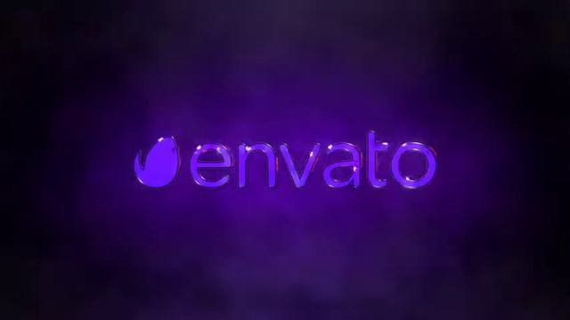 Neon Energy Glass Light Logo | After Effects template смотреть онлайн
