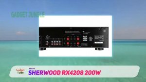 Best Stereo Receiver 2021 - Sherwood RX4208 200W