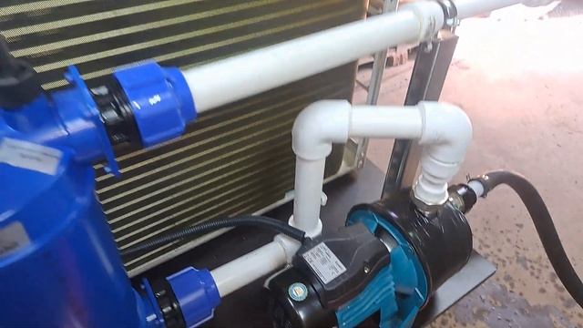 Охладитель жидкости с титановым теплообменником сборка на заказ #чиллер #охлаждение #чиллерман