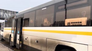 Автобус ЛиАЗ-5250 ”ВОЯЖ” следует по маршруту 419 ”Нииох - м. Медведково”
