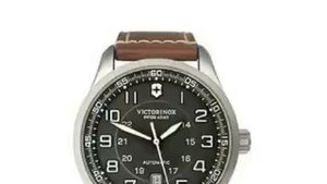 Victorinox Swiss Army Airboss Automatic Black Dial Men's Watch #241507
