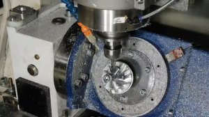 5ти координатный станок, изготовление импеллера(крыльчатки) на 5х фрезерном станке с ЧПУ