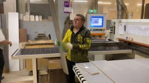 Один из дней на мебельном производстве. Casadei axo 200