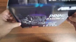 ASUS PRIME B 450 M K . Распаковка .