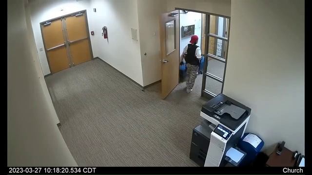 Covenant School Shooting: Surveillance video shows shooter enter Nashville school смотреть онлайн