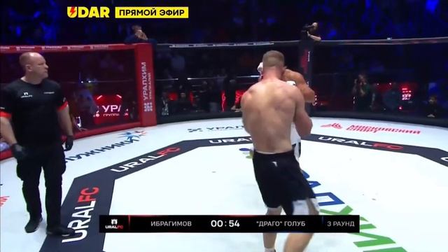 Хадис Ибрагимов   Алексей Голуб  Бой за титул URAL FC в тяжёлом весе #хадисибрагимов #АЛЕКСЕЙГОЛУБ