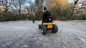 CUB CADET GT 1223 TRACTOR RIDE ON MOWER SOLD BY www.catlowdycarriages.com