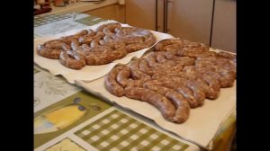 Готовим колбаски для гриля и мангала ч2