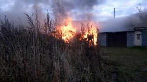 Пожар в Колюбакино