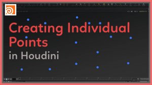 14 Creating Individual Points in Houdini