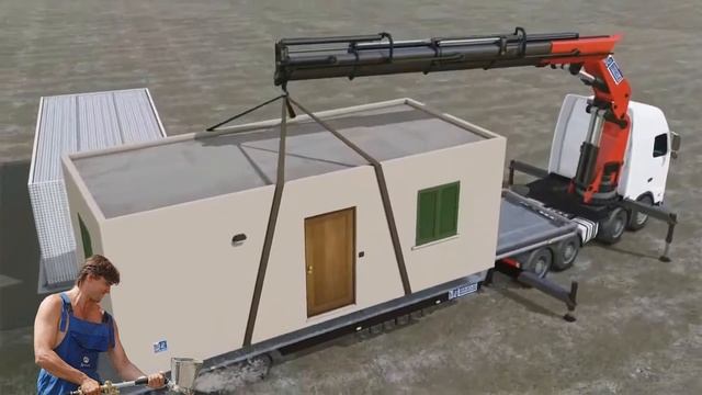 Модульное строительство с использованием SCIP-технологии Беттербуд