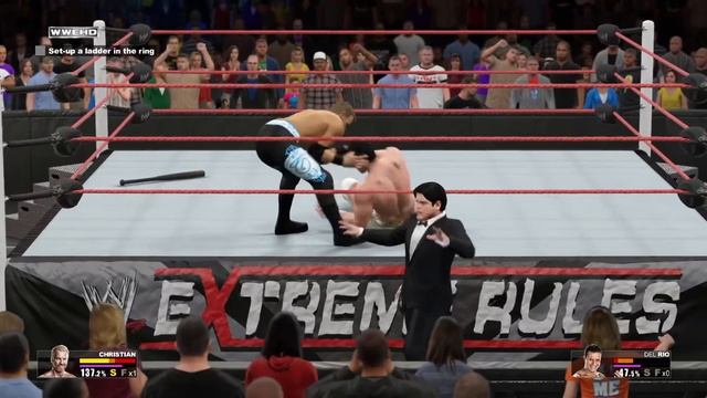 Christian vs Alberto Del Rio for World Heavy Weight Championship | Extreme Rules