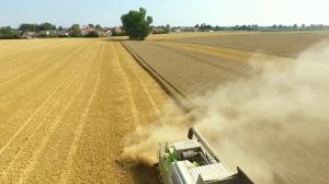 Getreideernte 2018 CLAAS Lexion 580 TT