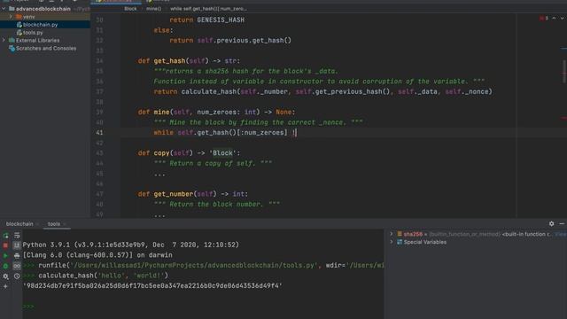 Create an Advanced Blockchain in Python Part 1 The Block Node