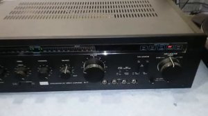 Sansui a-7 amplifier and yamaha tt-400u turntable