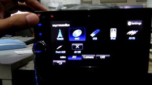 การตั้งค่าสีปุ่มน้าจอ JVC KW AV 60