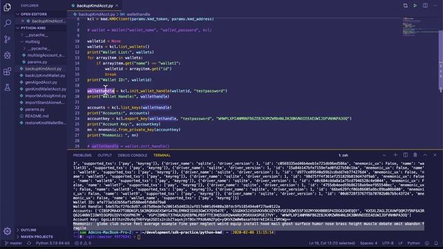 Generating Secure Crypto Wallets and Accounts with Python смотреть онлайн