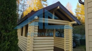 1. Беседка из бани в СНТ «Радуга» (г. Черноголовка, Московская область)