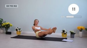 День #7. 25-минутная силовая йога + стрейчинг на все тело от #growingannanas
