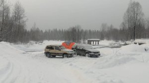 Ночевка в палатке Куб зимой. Терсинки больше нет.