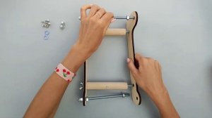 Сборка станка для бисероплетения.