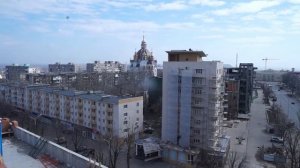 МАРИУПОЛЬ. Дом с Часами . Зашли на самый верх.
