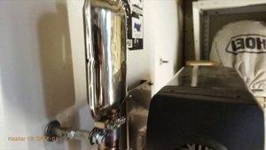 Установка своими руками дизельного отопителя в гараже за 2ч на базе готового комплекта кронштейнов