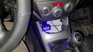 Промывка радиатора печки Subaru impreza 2008г.Правая сторона начала дуть холодным воздухом.#1