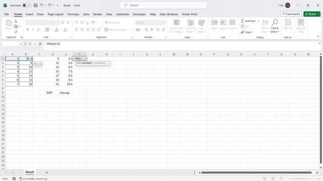 Microsoft Excel Functions For Data Analyst | MS EXCEL Functions| SUM | AVERAGE | MIN | MAX | PRODUC