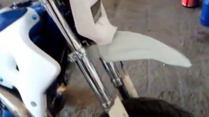 YAMAHA SUPERMOTARD WR 200 rebuilt